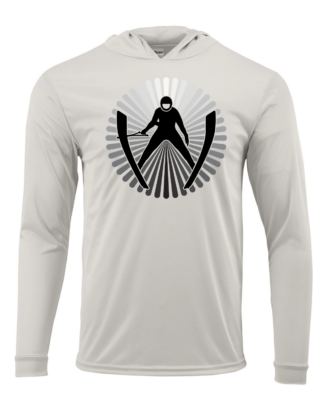 Jumper Black & White on Aluminum